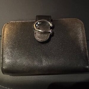 Coach Black Leather Wallet